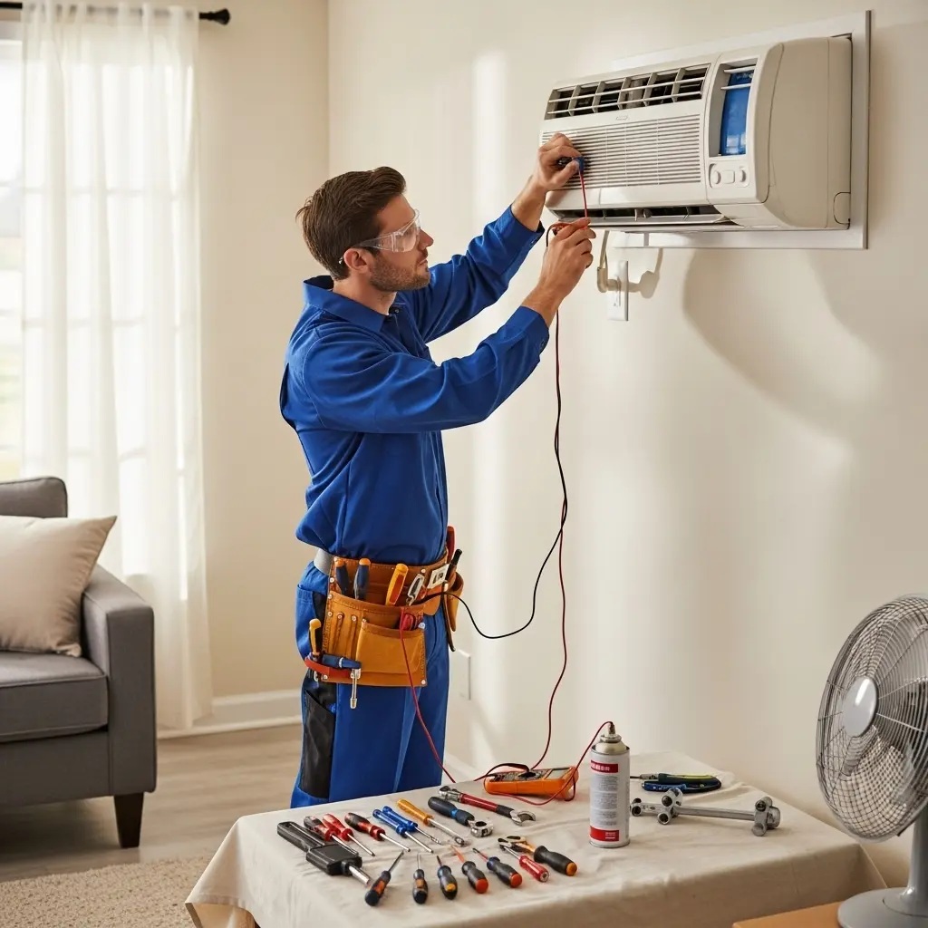 Manisa Midea Midea klima gaz dolumu ve bakım – Enerji verimliliği artırıldı. - Teknik servis örneği